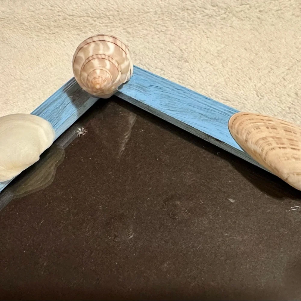 Seashell Blue Picture Frame - Picture 2 of 5